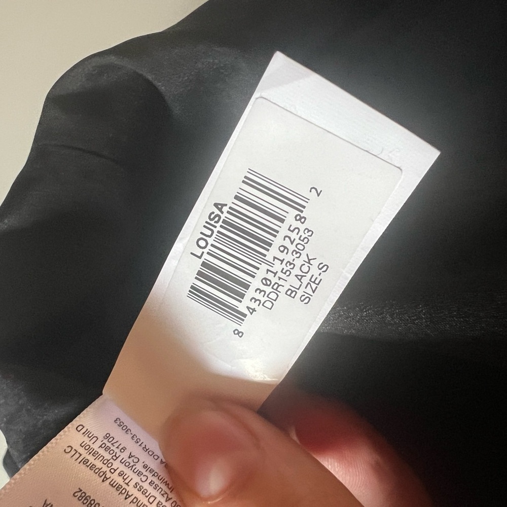 Dress the Population Louisa Midi Black Size Small - Picture 12 of 14